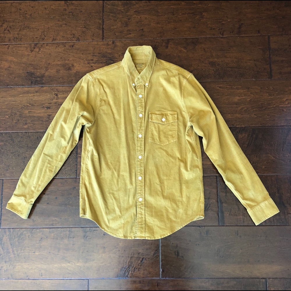 Mens Corduroy Button up Shirt